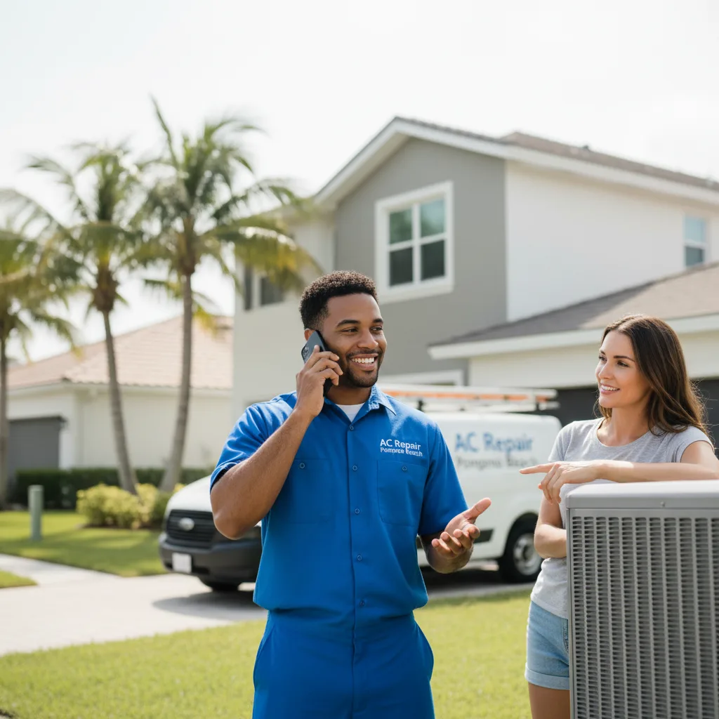 AC Repair Pompano Beach customer support in Sontag